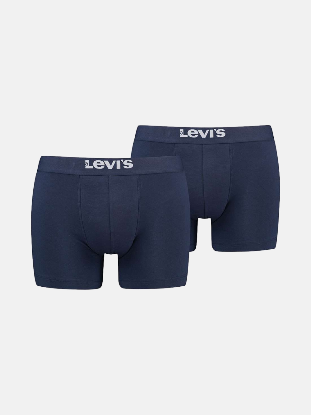 PACK 2 BOXERS SOLID LEVIS NAVY