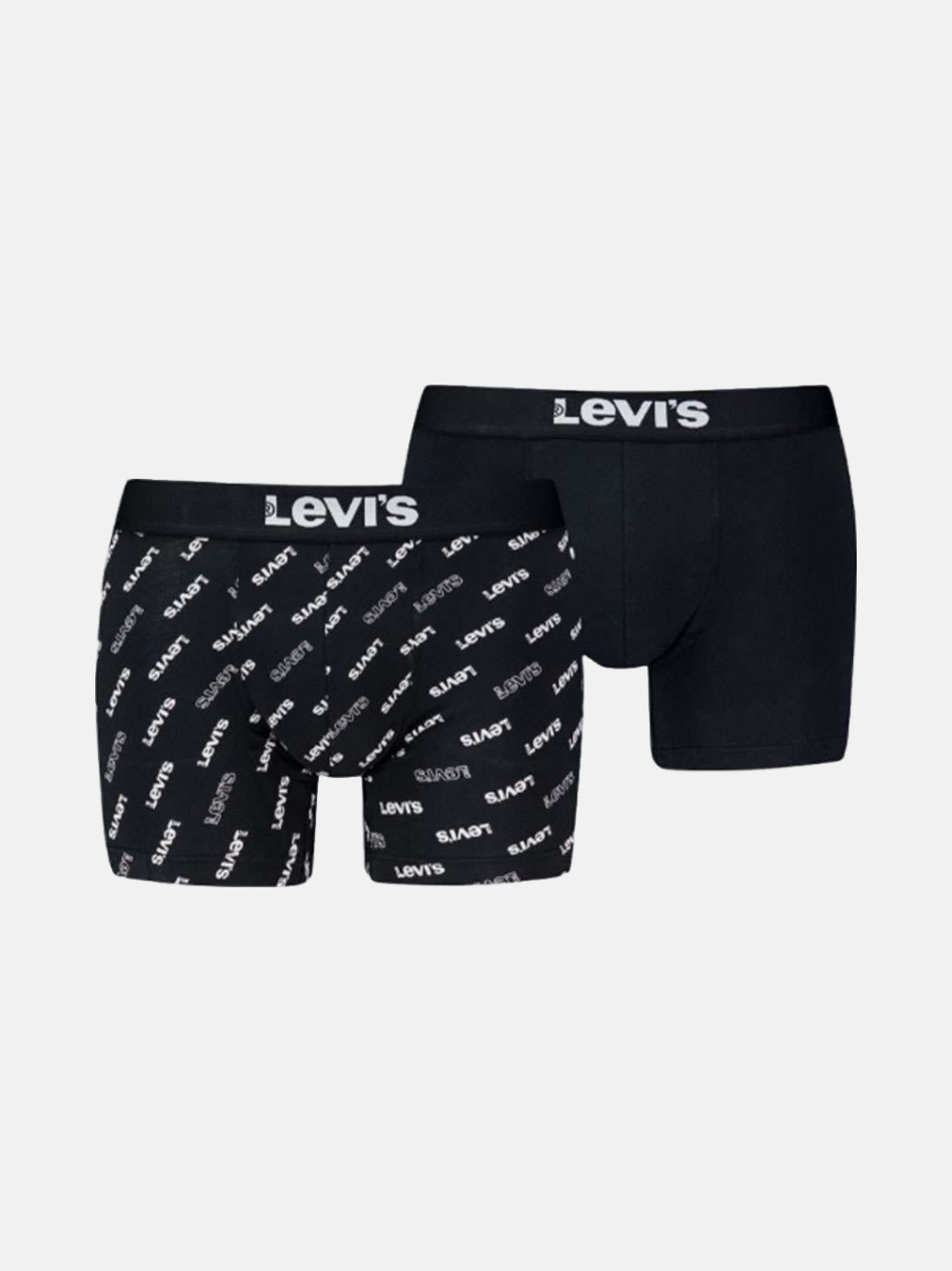 PACK 2 BOXERS LEVIS LOGO 701227428-003 BLACK/WHITE