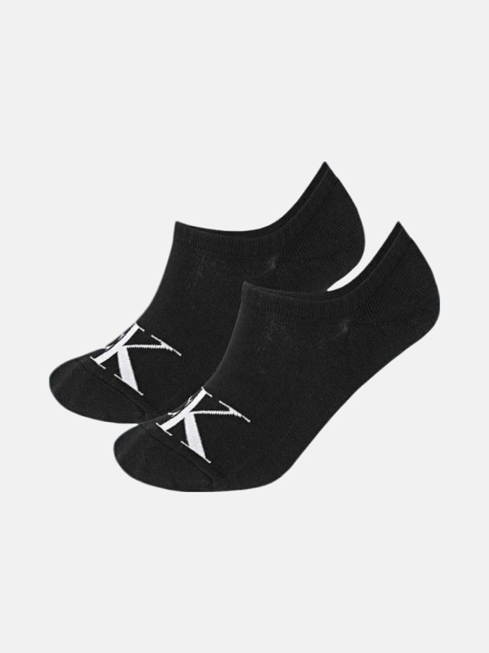 MEIAS CALVIN KLEIN CUT 2P BLACK