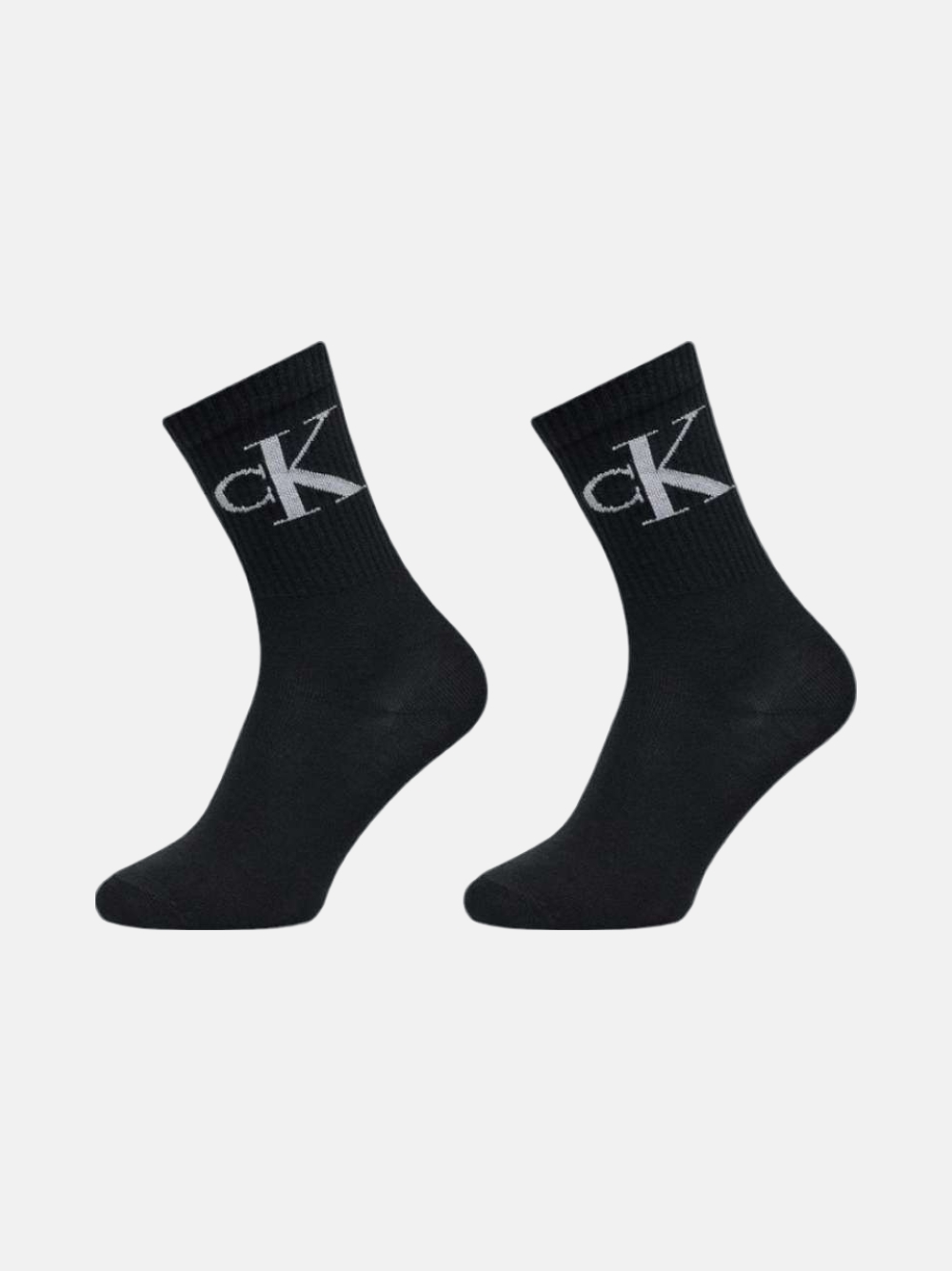 MEIAS CALVIN KLEIN 2P  BLACK
