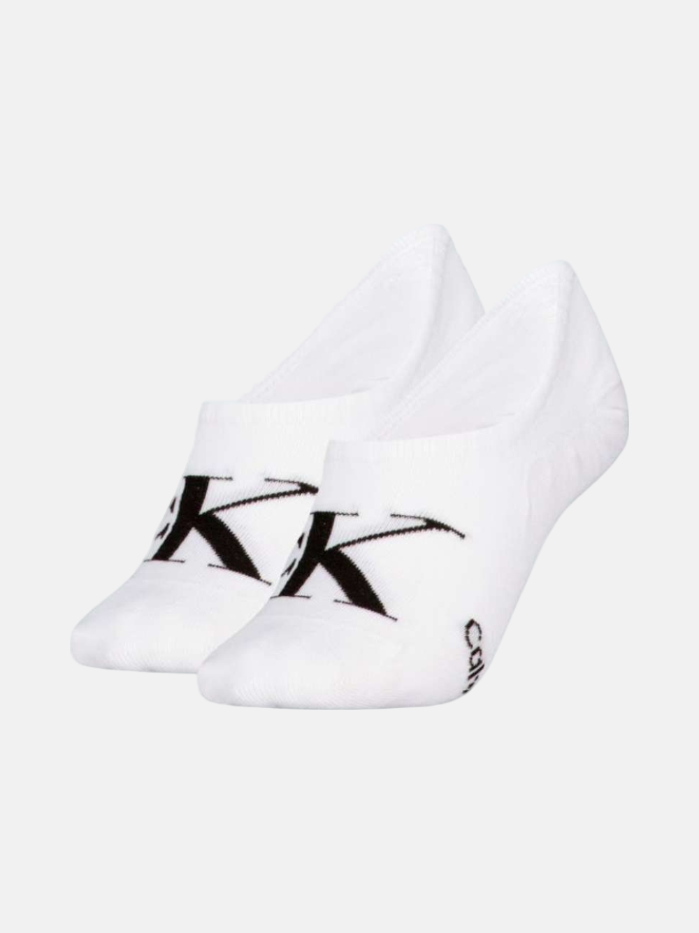 MEIAS CALVIN KLEIN HIGH CUT WHITE