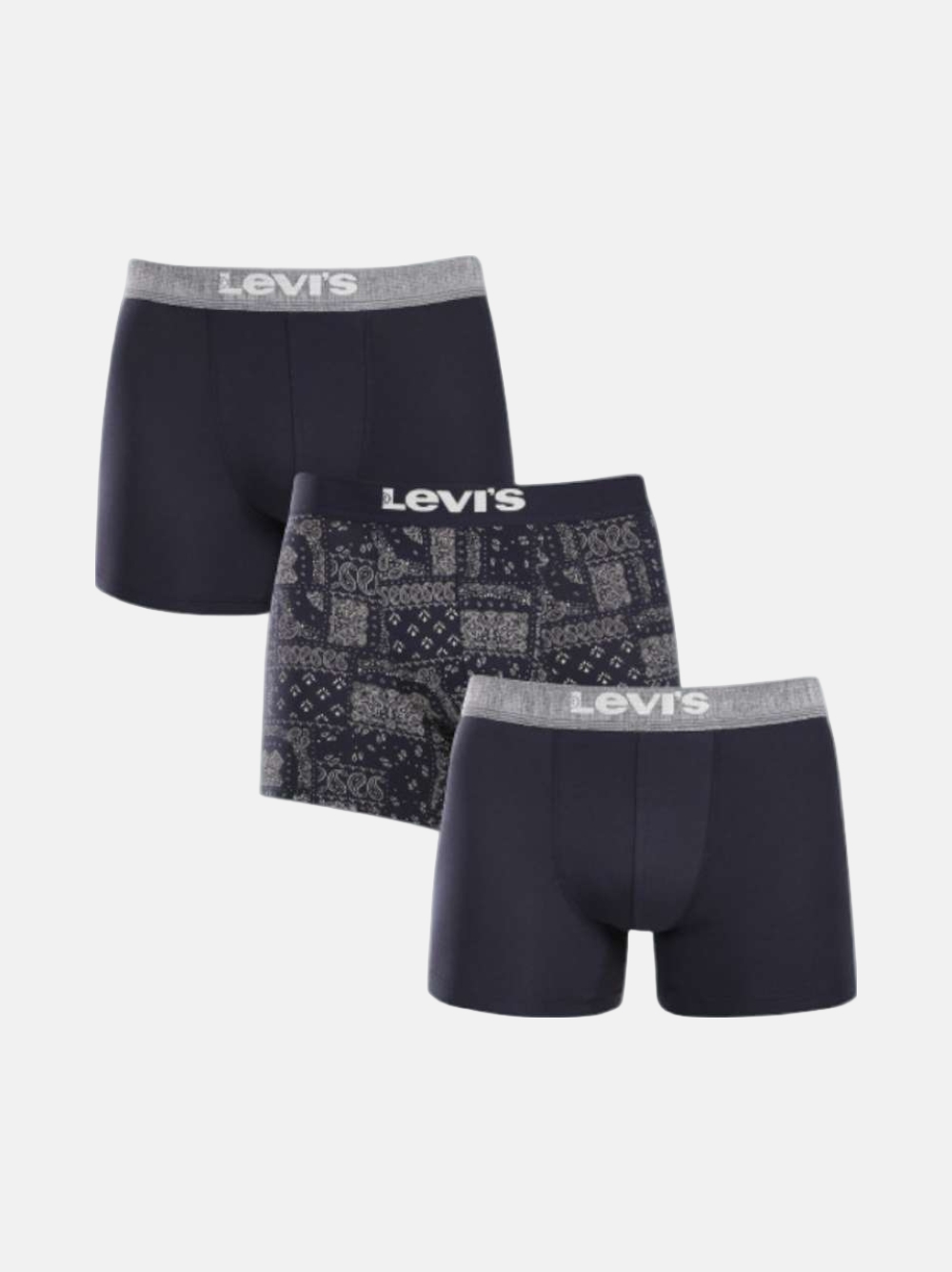 PACK 3 BOXERS LEVIS GIFTBOX BLUE COMBO