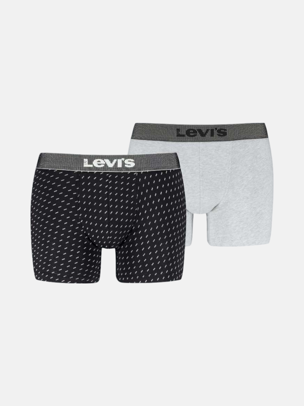 PACK 2 BOXERS LEVIS DENIM BLACK GREY