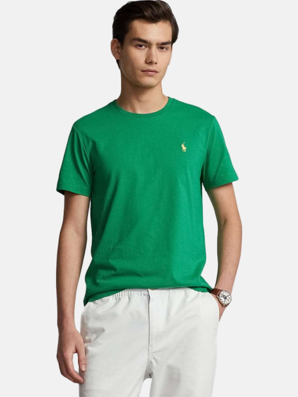 TSHIRT RALPH LAUREN 710671438 LIFEBOAT GREEN
