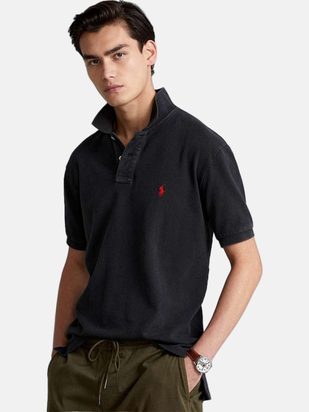 POLO RALPH LAUREN 710782592 BASIC MESH BLACK