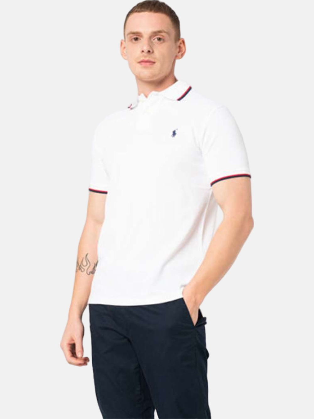 POLO RALPH LAUREN 710842621 BASIC MESH WHITE