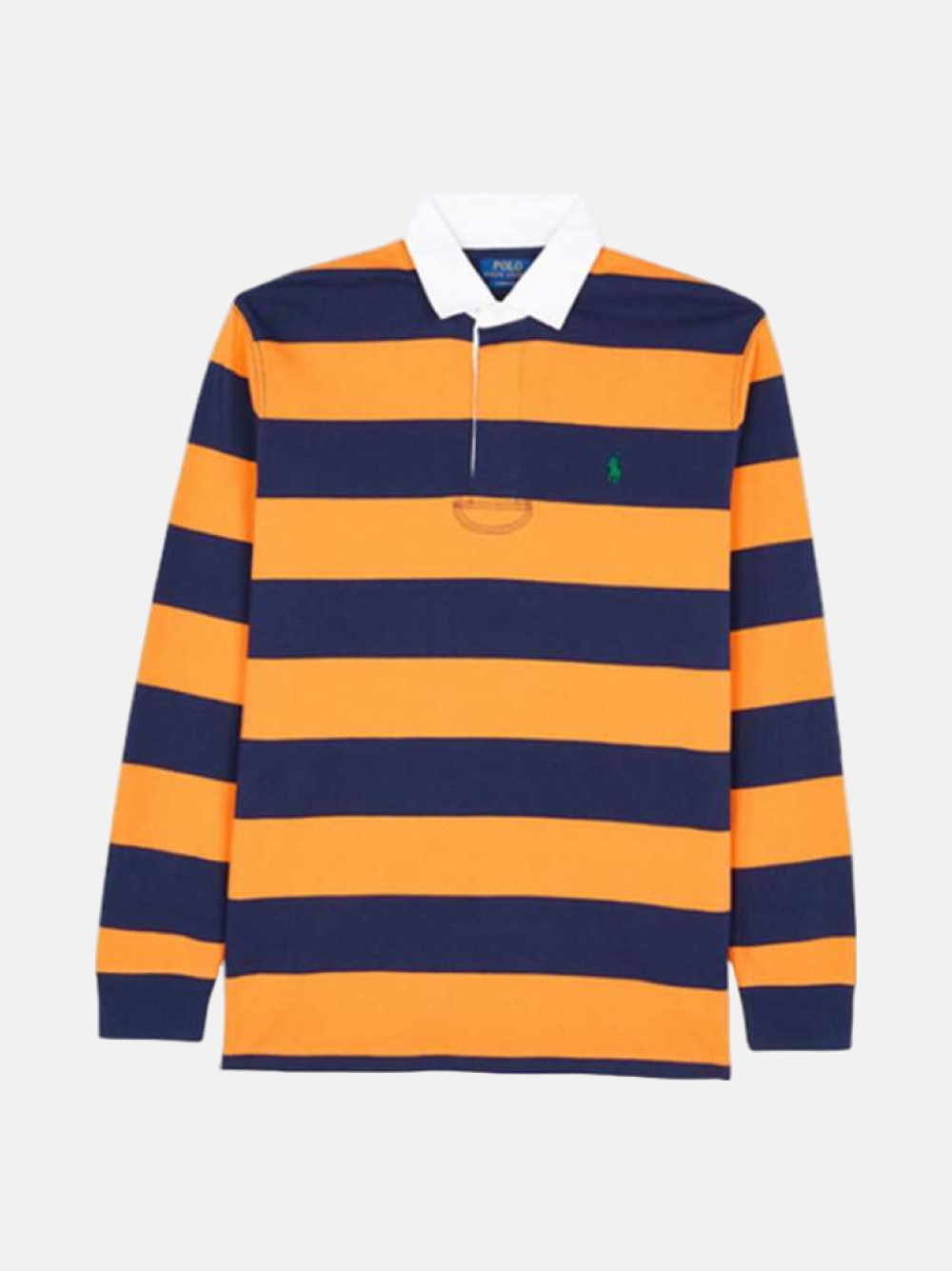 POLO RALPH LAUREN JERSEY LSL NEWPORT NAVY/S ORANGE