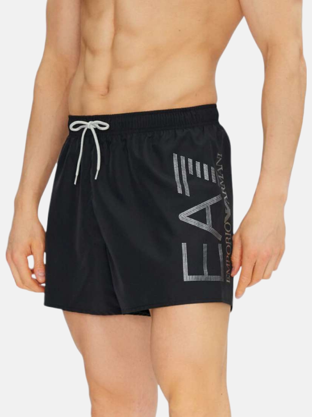 CALCOES DE BANHO ARMANI EA77M000550 BLACK/SILVER