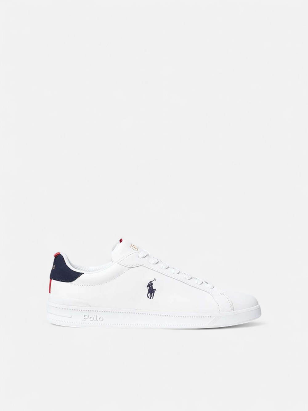 RALPH LAUREN HERITAGE COURT II WHITE/NAVY/RED