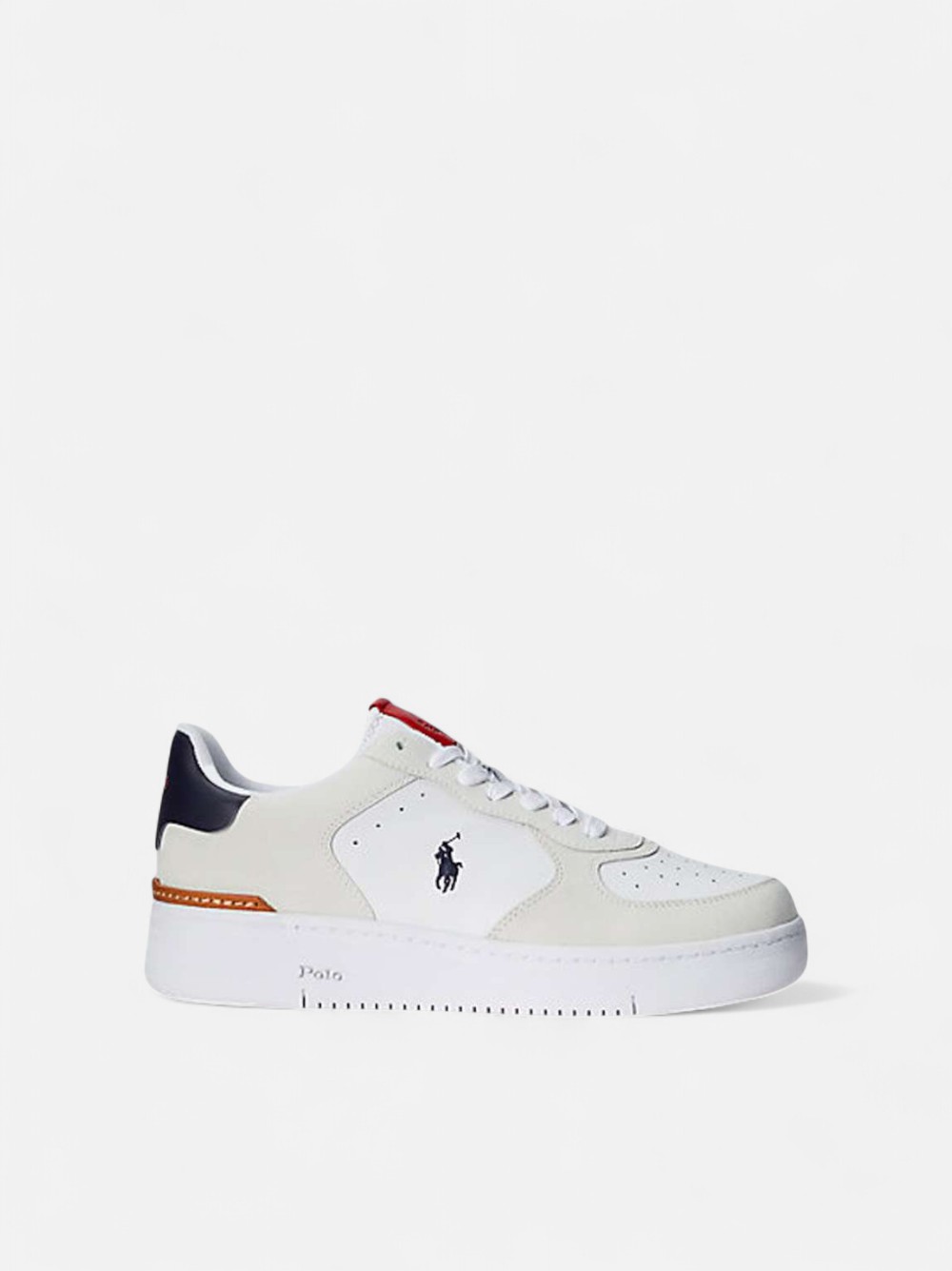 RALPH LAUREN MASTERS COURT WHITE/NAVY/RED