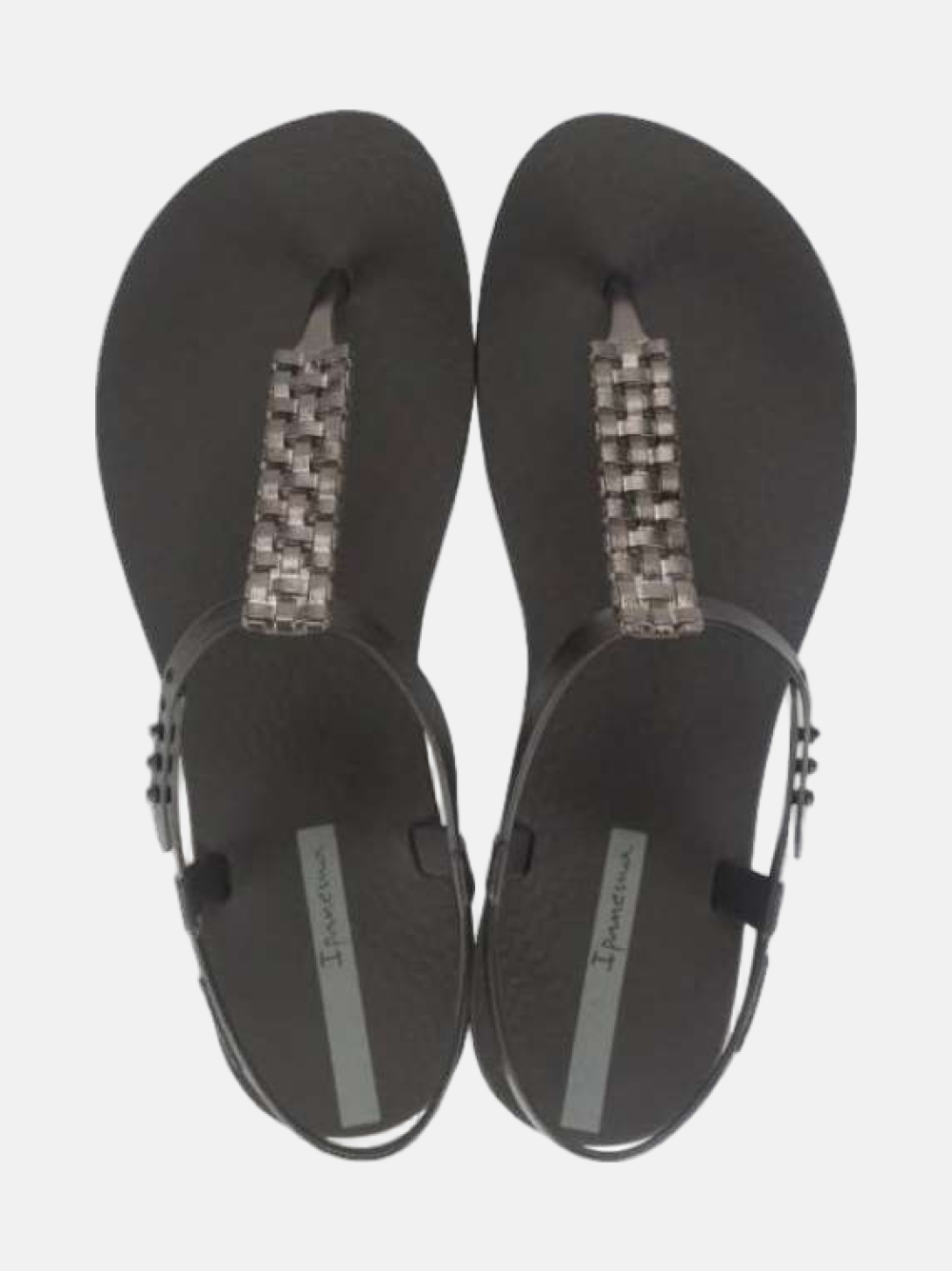 SANDÁLIAS IPANEMA MODERN CRAFT BLACK/SILVER