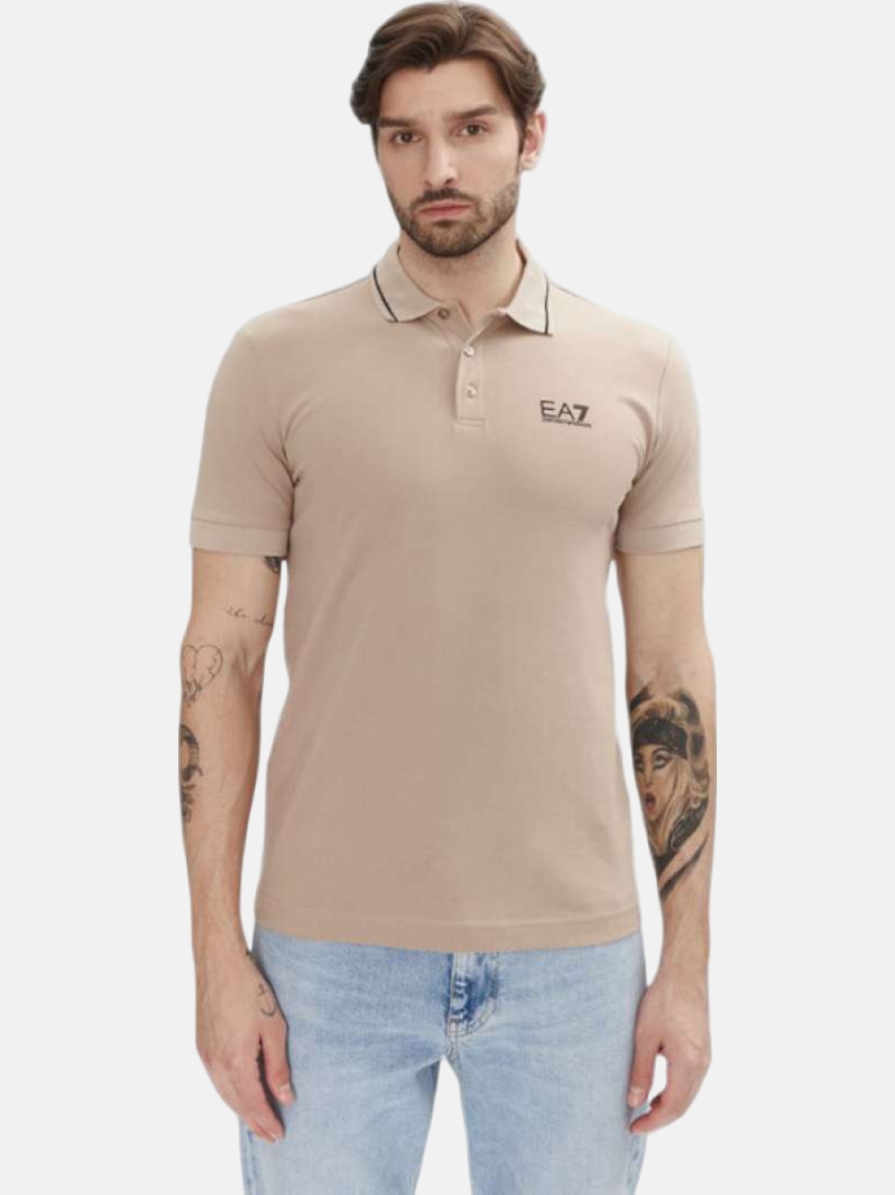 POLO ARMANI EA7 COBBLESTONE