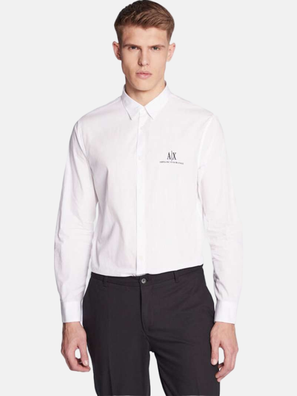 CAMISA ARMANI AX WHITE