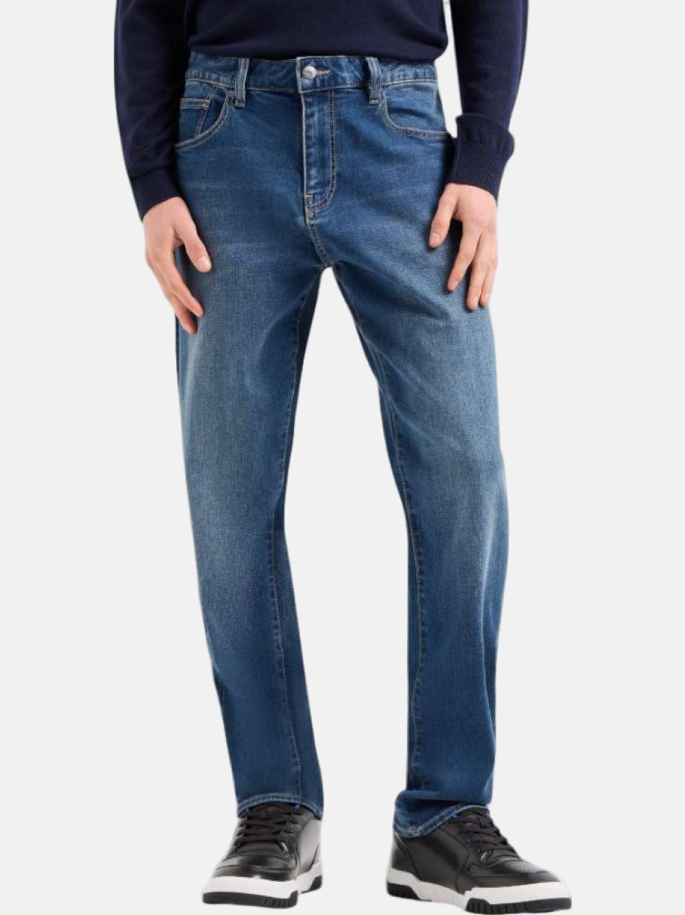 CALCAS ARMANI AX INDIGO DENIM