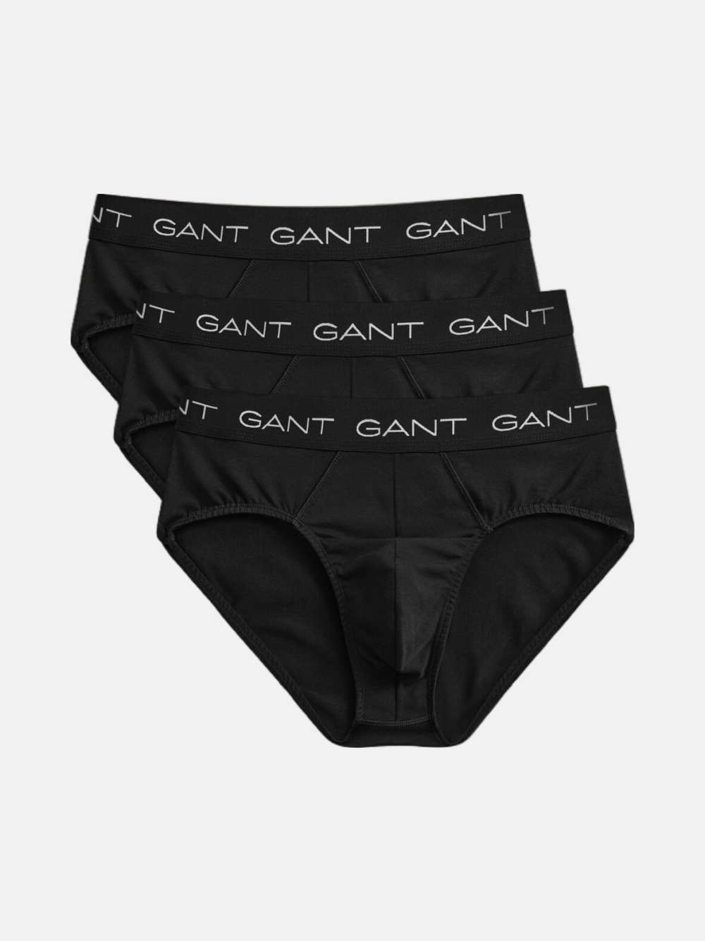 PACK 3 SLIPS GANT BLACK