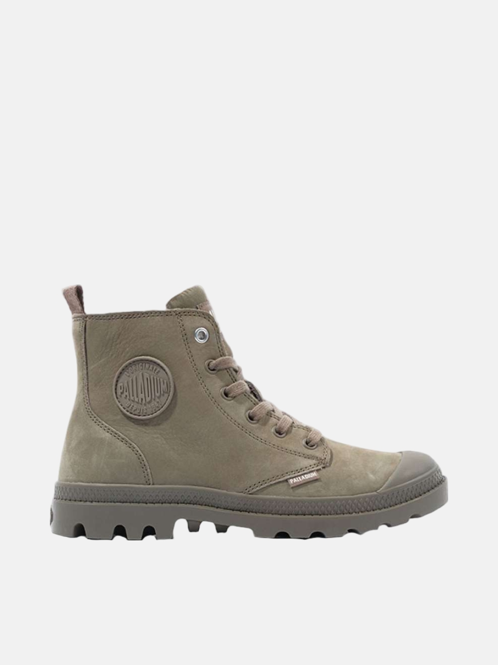 BOTAS PALLADIUM PAMPA HI ZIP DUSKY GREEN/DUSKY GREEN