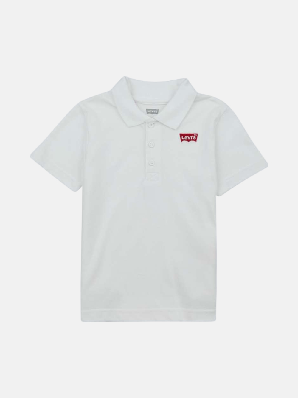 POLO LEVIS LVB WHITE/RED