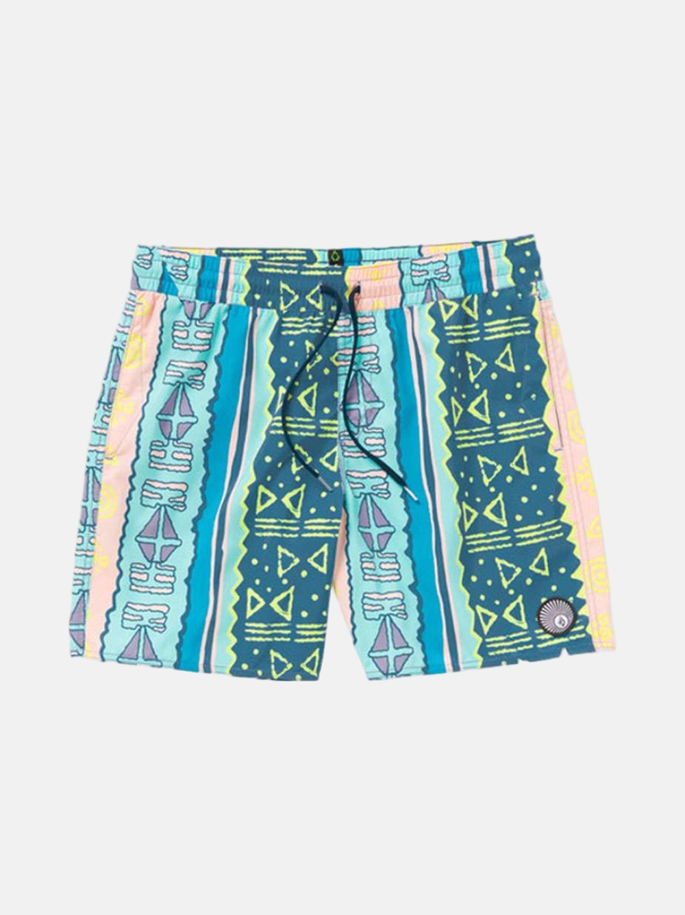 CALÇÕES DE BANHO VOLCOM LIDO PRINT CRETE BLUE