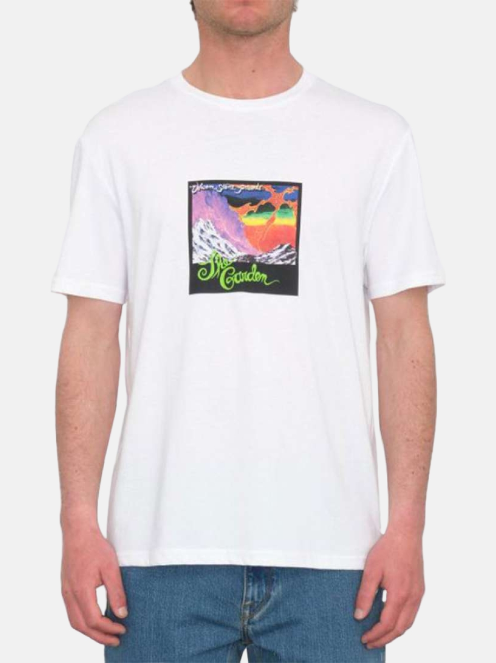 TSHIRT VOLCOM V ENT THE GARDEN WHITE