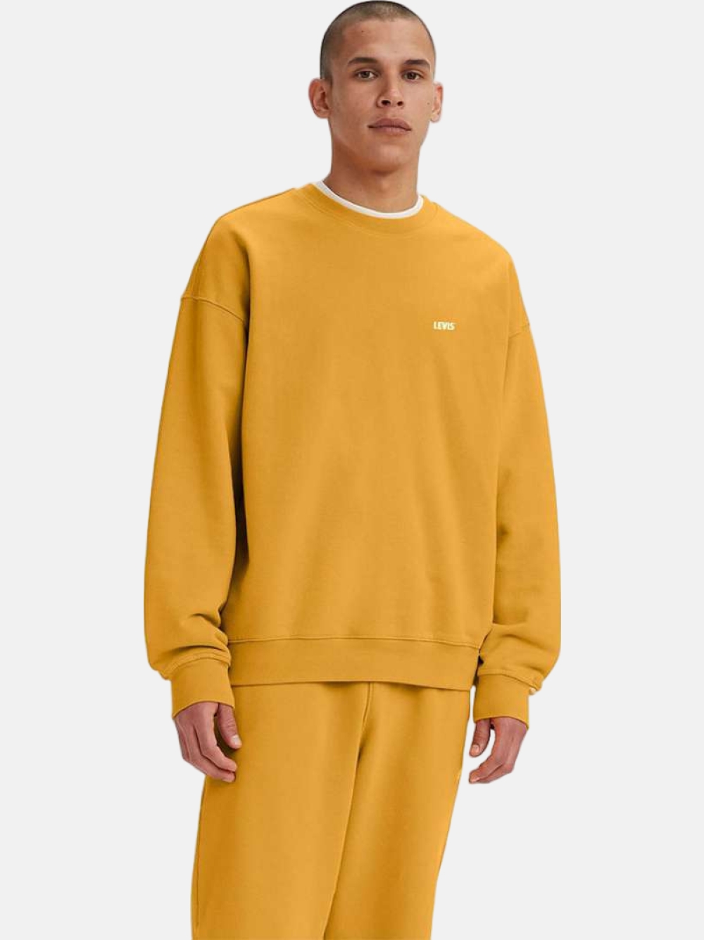 SWEATSHIRT LEVIS GOLD TAB GOLDEN ORANGE