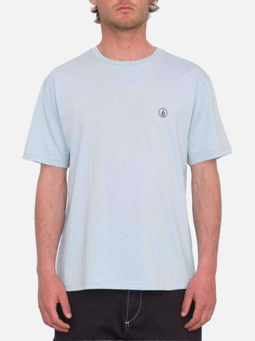 TSHIRT VOLCOM CIRCLE BLANKS CELESTIAL BLUE