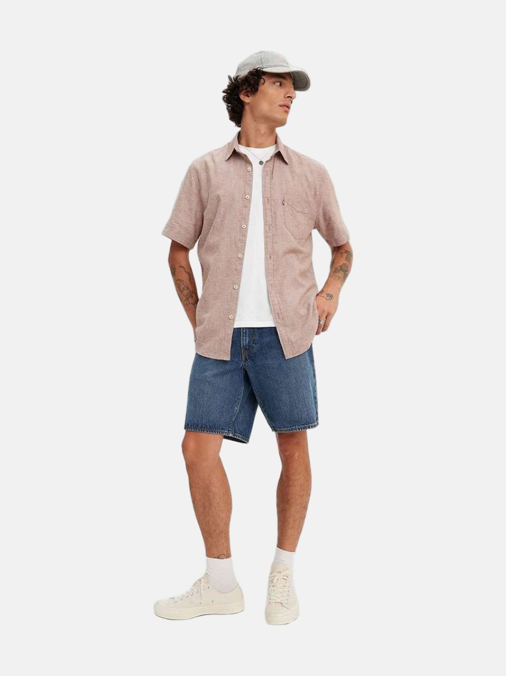 CALÇÕES LEVIS 468 DARK INDIGO