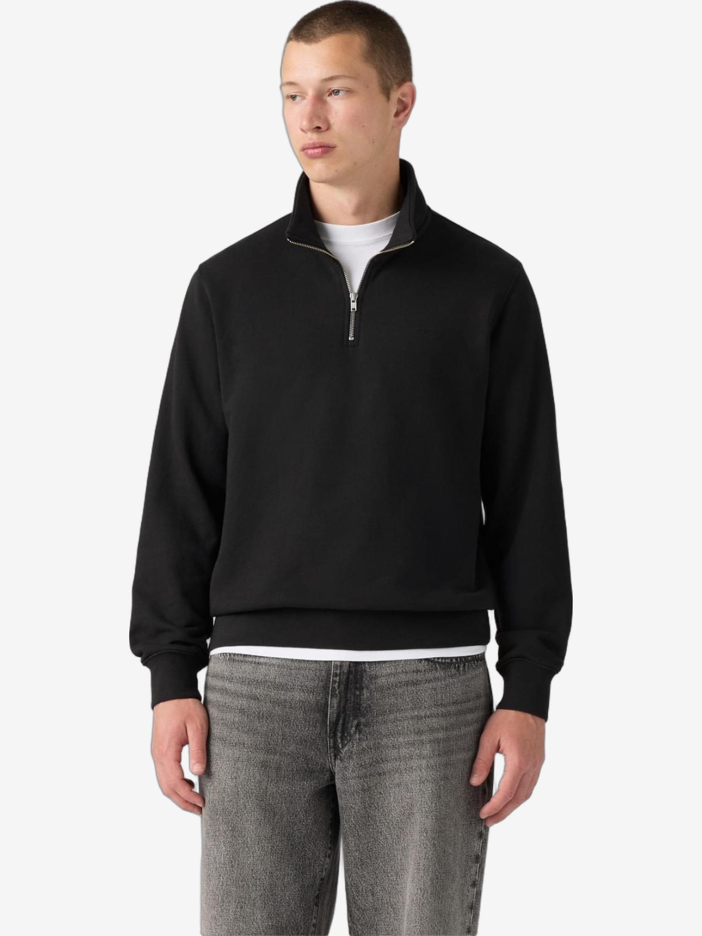 SWEATSHIRT LEVIS THE ORIGINAL ZIP MINERAL BLACK