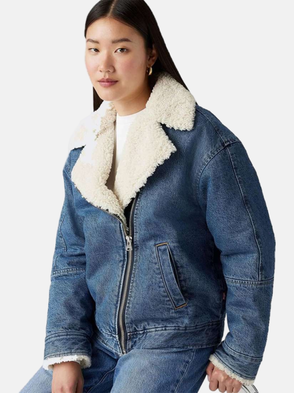 CASACO LEVIS SHERPA FLIGHT IN THE AIR BLUE