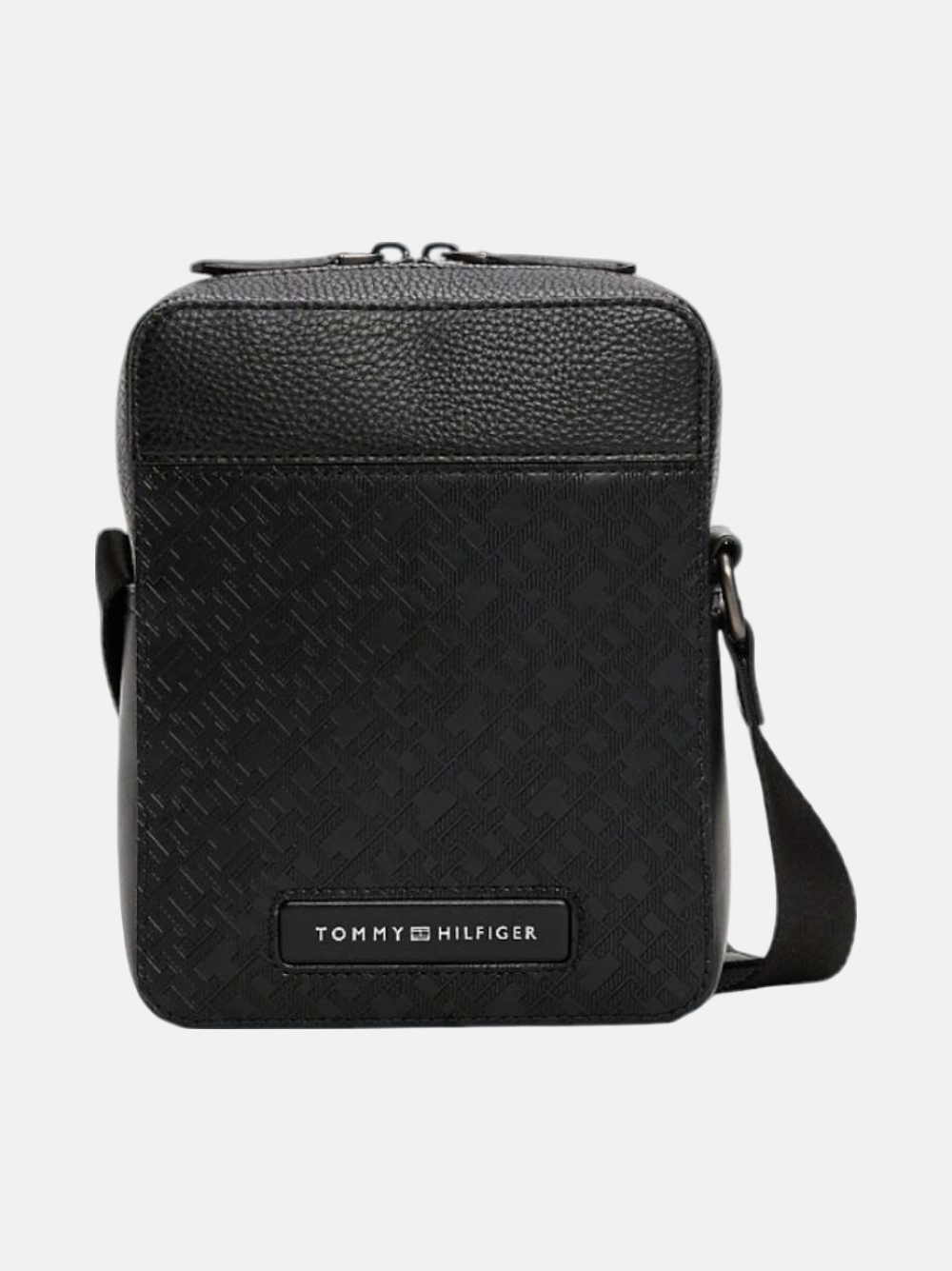 BOLSA TOMMY HILFIGER MONOGRAM BLACK
