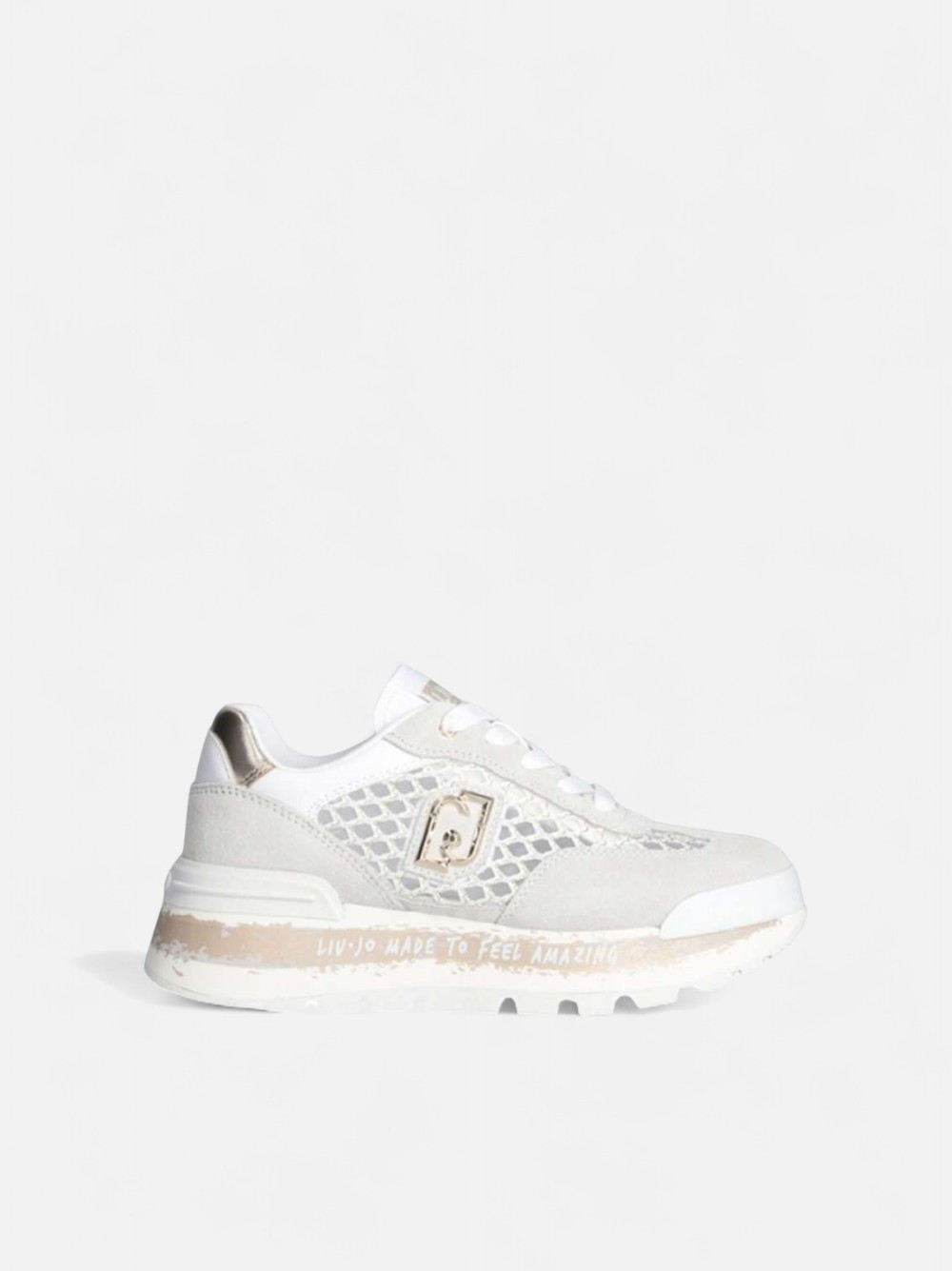 LIUJO AMAZING 23 WHITE/LIGHT GOLD