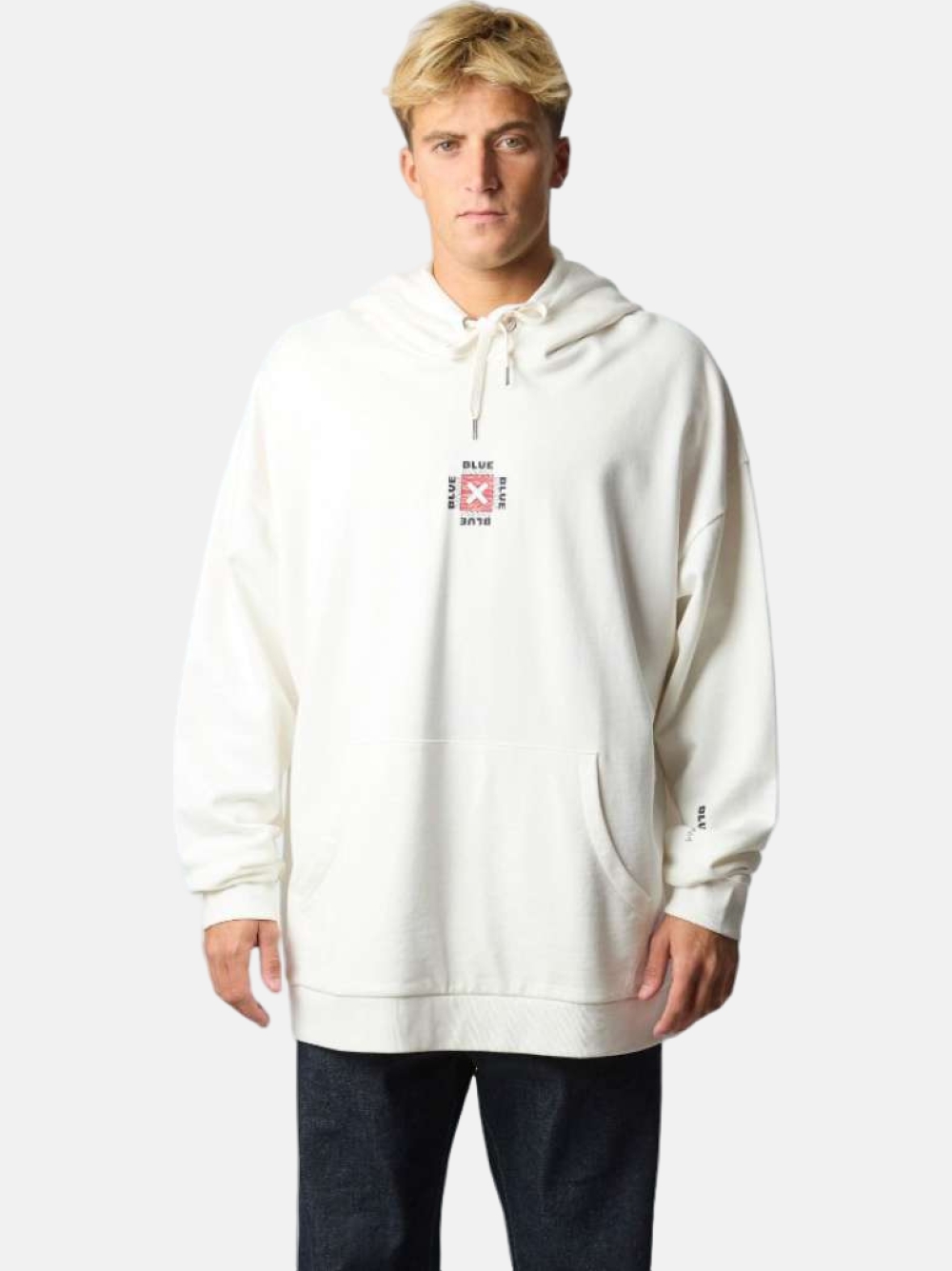 HOODIE BLUE BANANA CLASS OFF WHITE