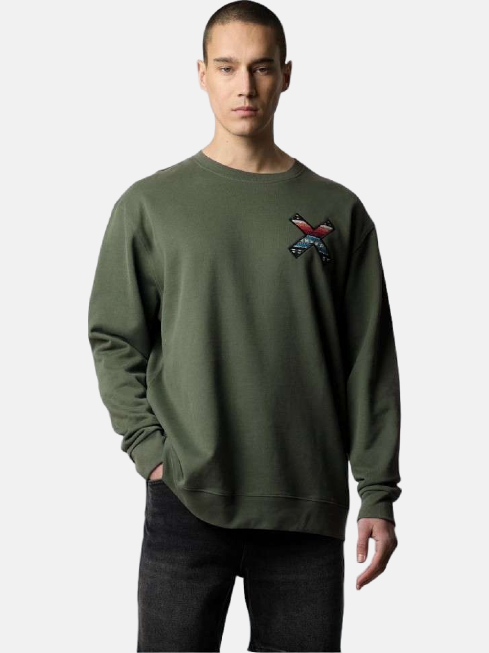 SWEATSHIRT BLUE BANANA