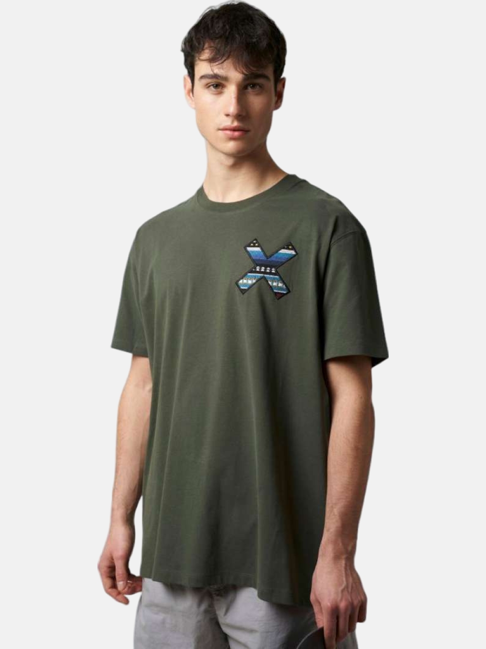 TSHIRT BLUE BANANA KHAKI