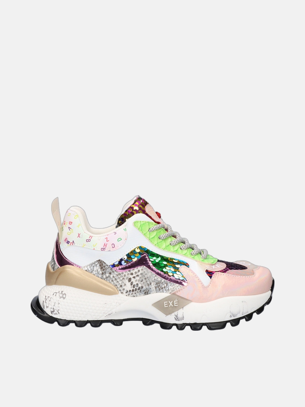 EXÉ D190608 WHITE/PINK