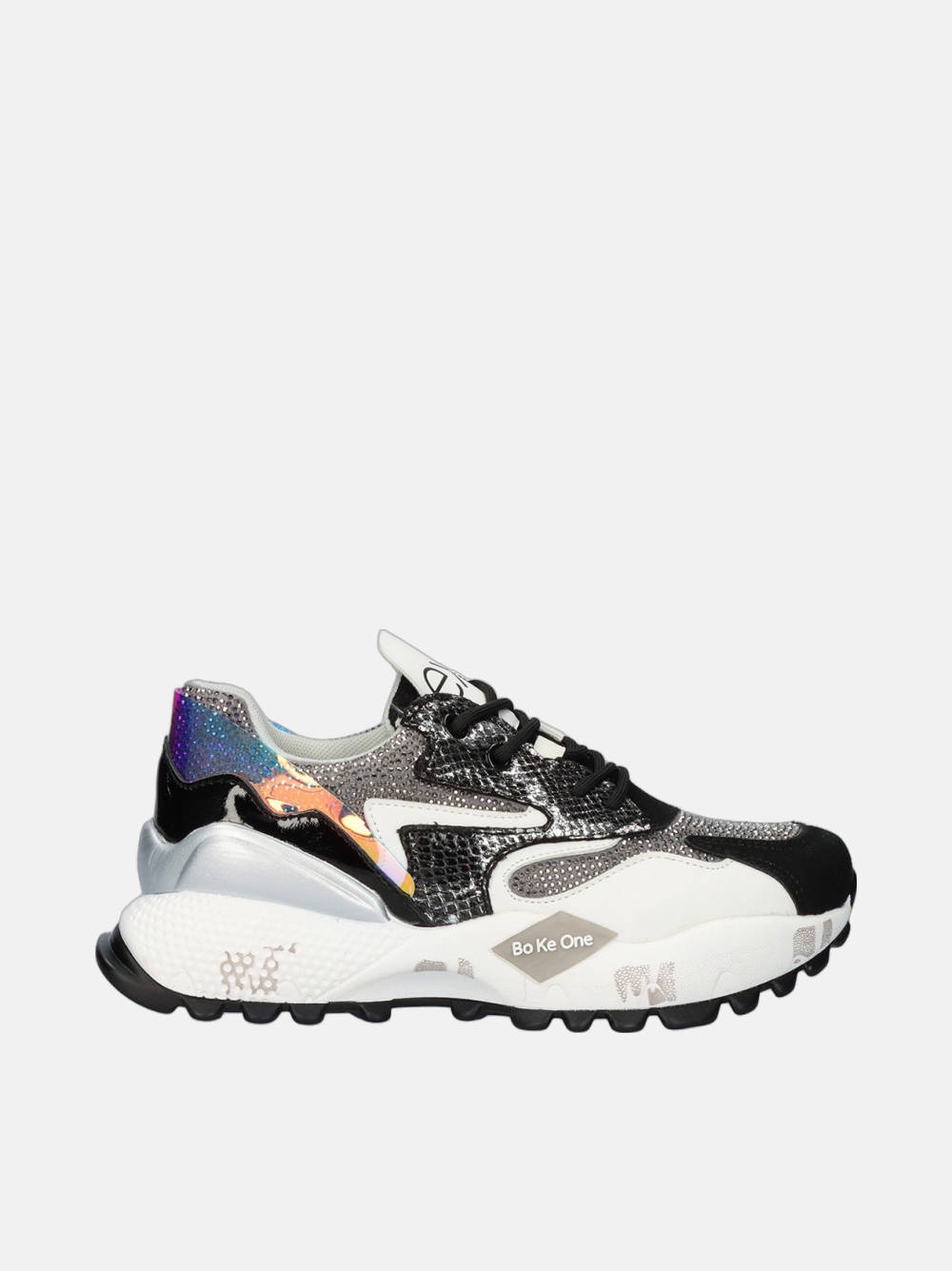 EXÉ D190608 BLACK/SILVER