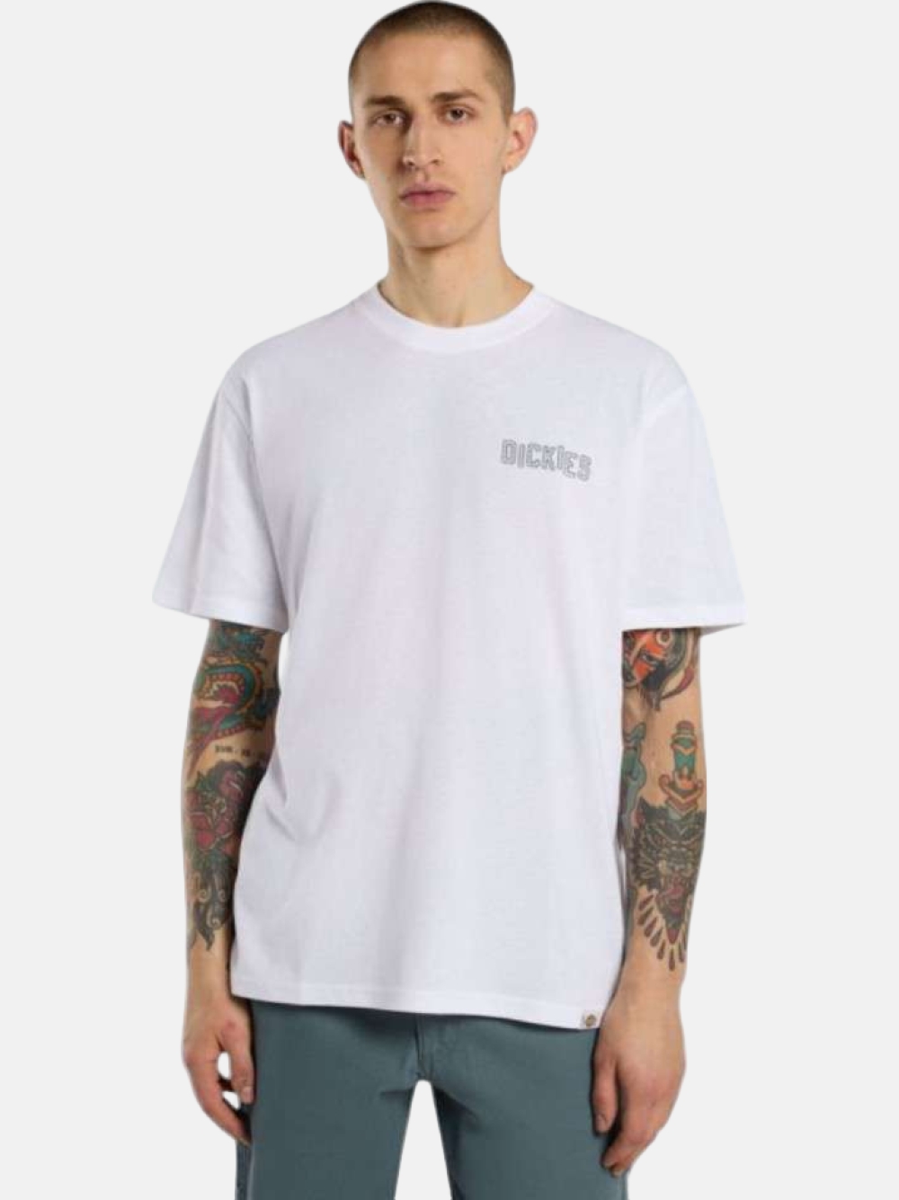 TSHIRT DICKIES SERVICE WHITE