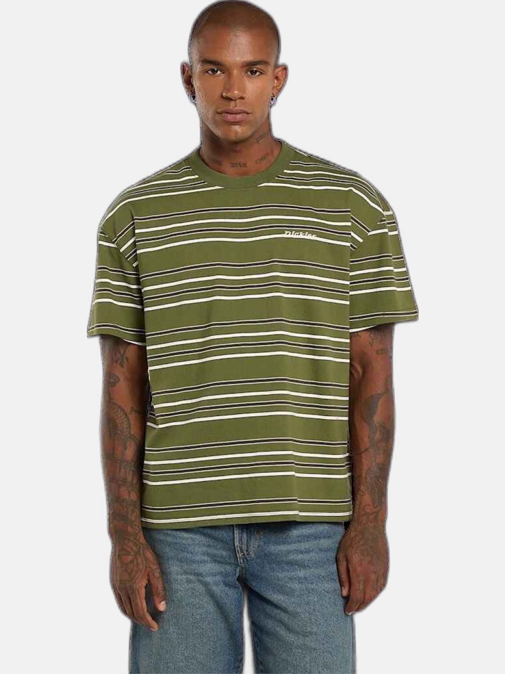 TSHIRT DICKIES EAST LIBERTY STRIPE