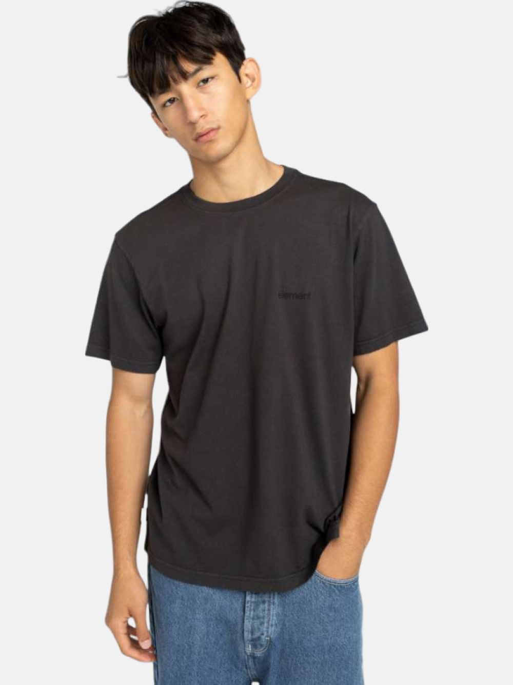 TSHIRT ELEMENT LOWCASE PIGMENT OFF BLACK