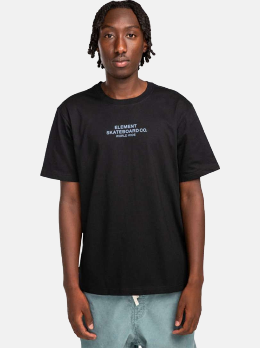 TSHIRT ELEMENT SKATEBOARD FLINT BLACK