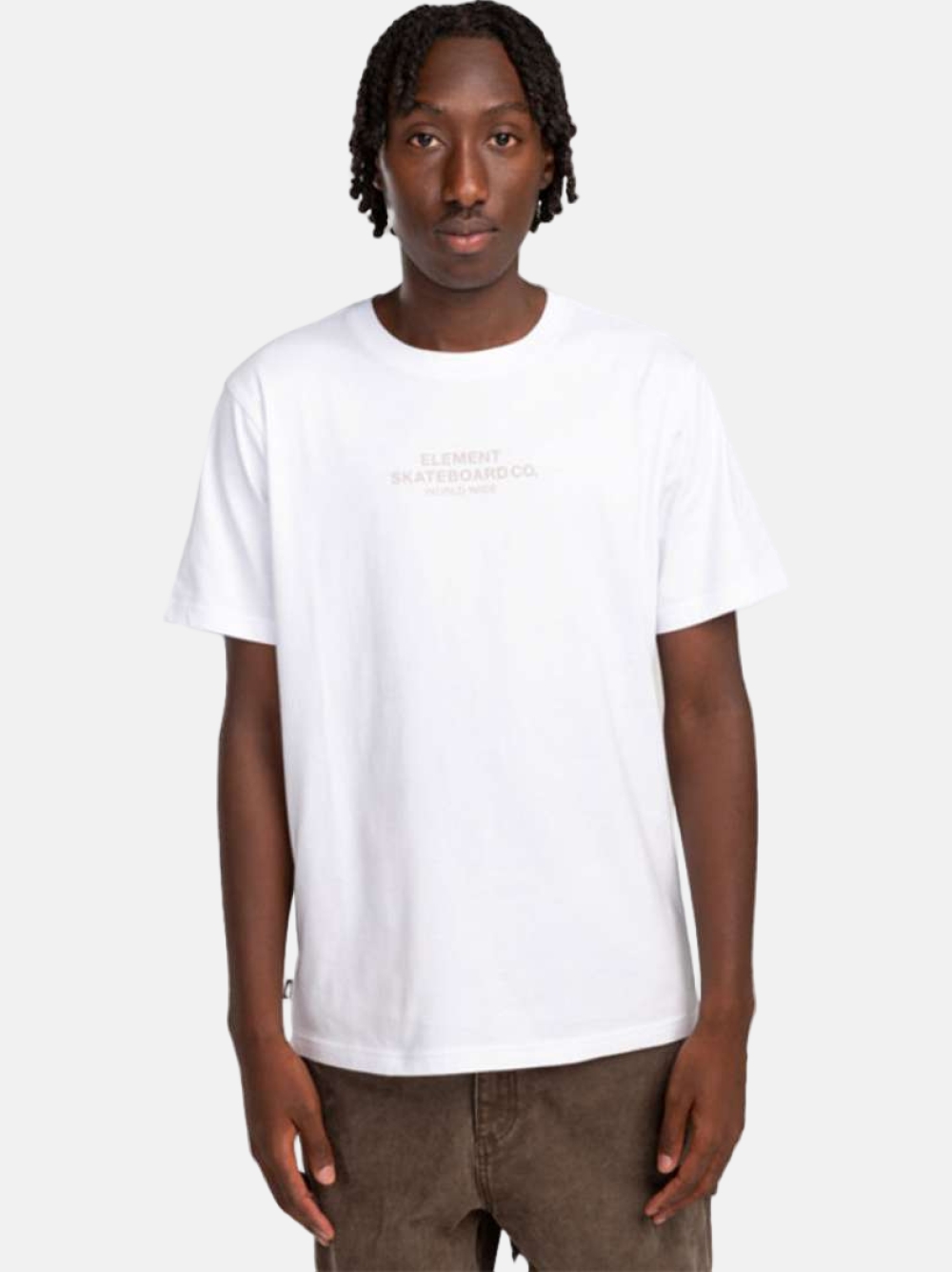 TSHIRT ELEMENT SKATEBOARD OPTIC WHITE