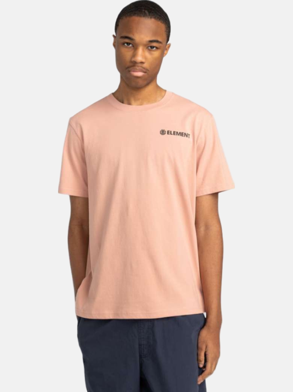 TSHIRT ELEMENT BLAZIN CHEST MISTY  ROSE