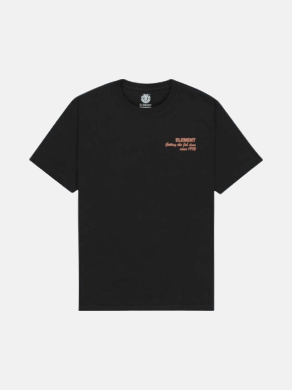 TSHIRT ELEMENT JOB DONE FLINT BLACK