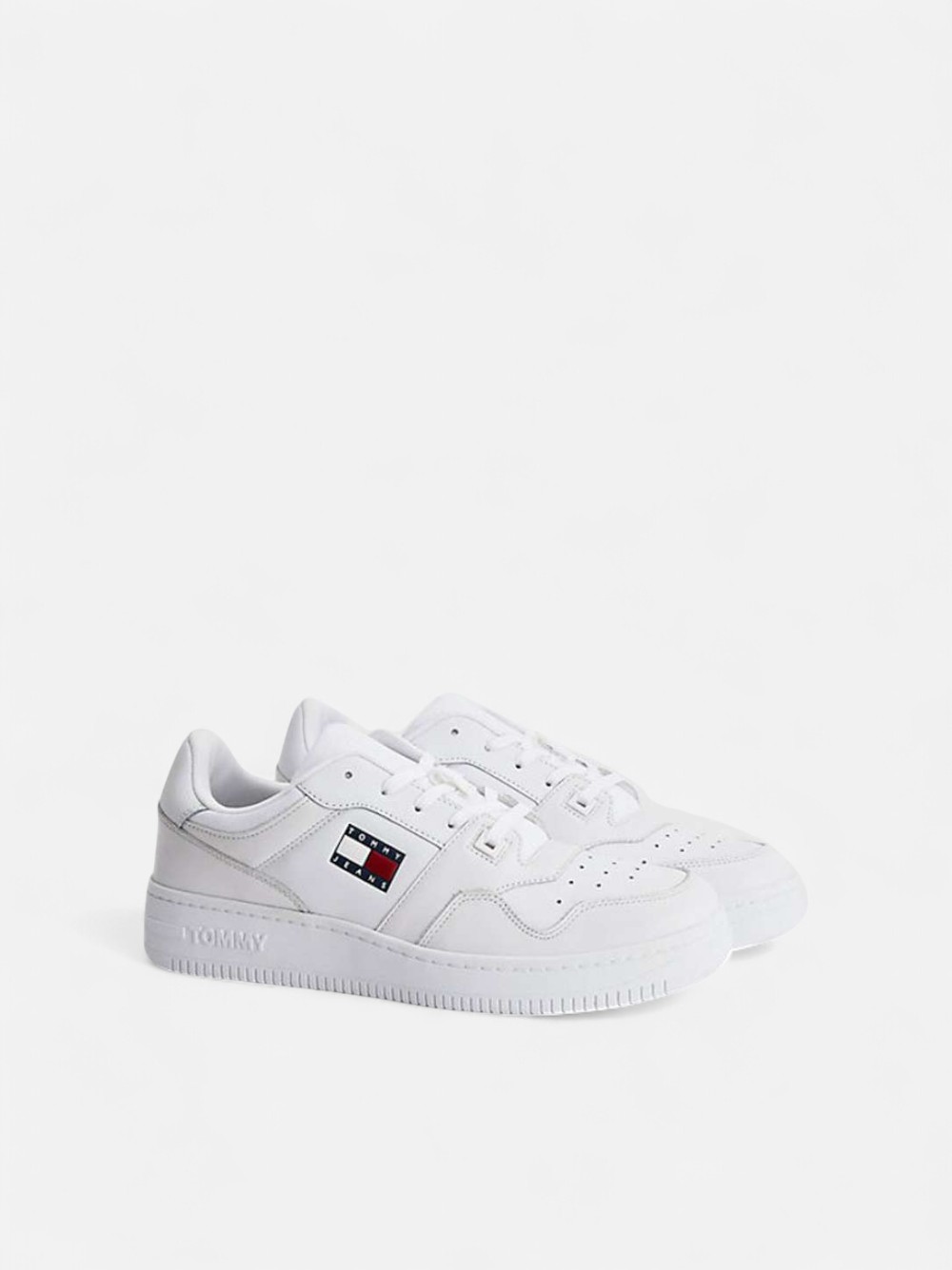 TOMMY HILFIGER RETRO BASKET WHITE