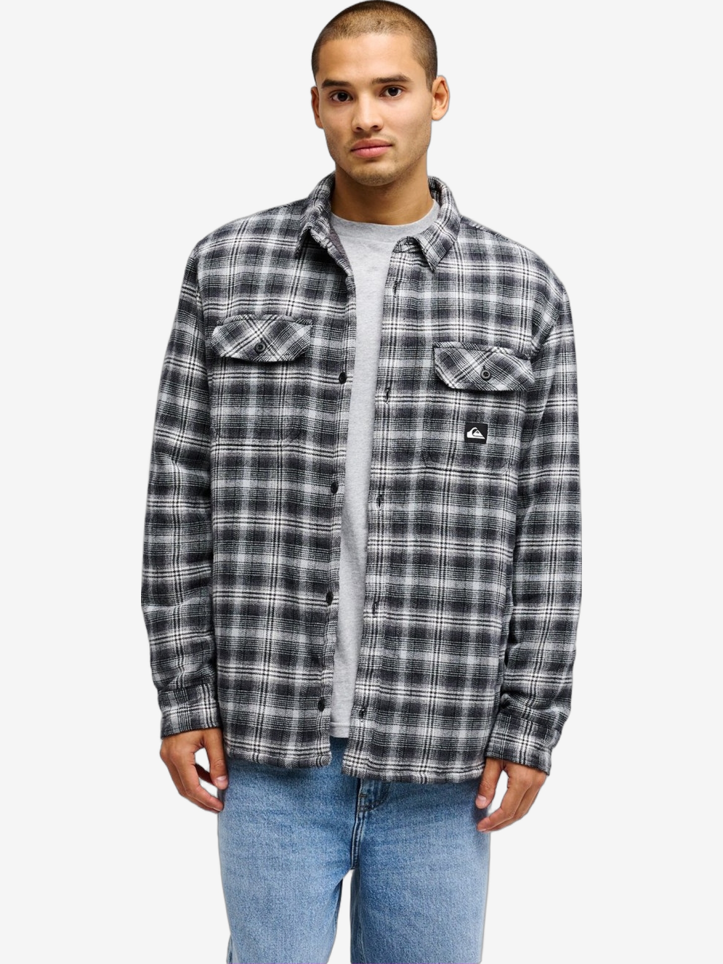 CAMISA QUIKSILVER VENTURE SHERPA BLACK VENTURE