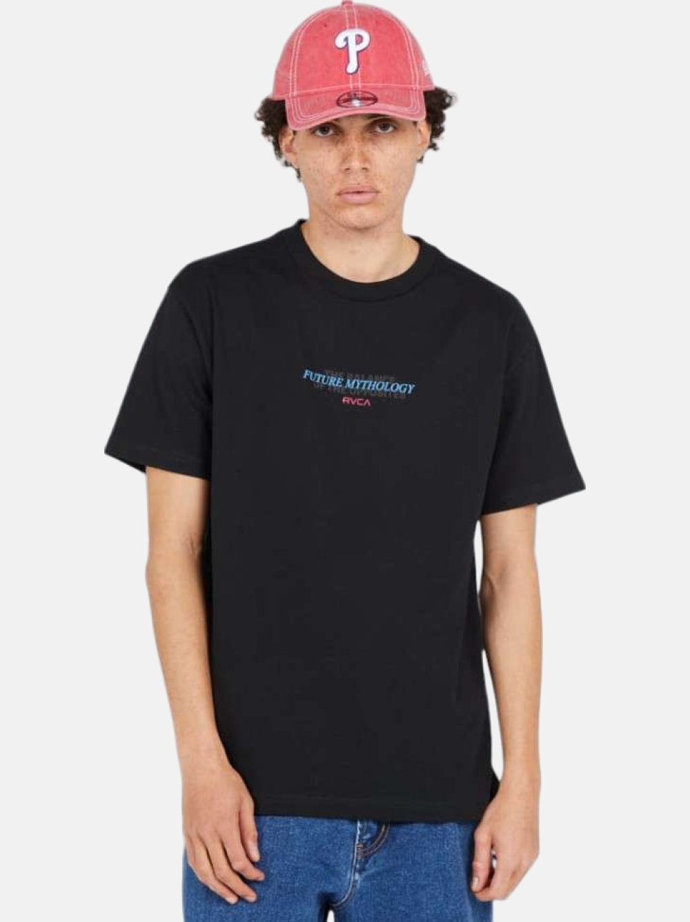 TSHIRT RVCA SUPERBLAST BLACK