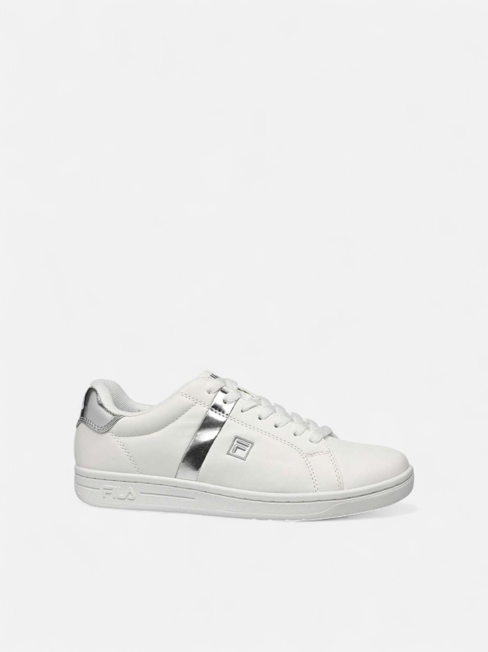 FILA CROSSCOURT 2 LOW WHITE/SILVER