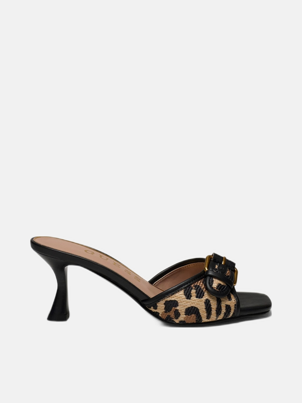 SANDÁLIAS GUESS DISTA 2 BLACK NATURAL