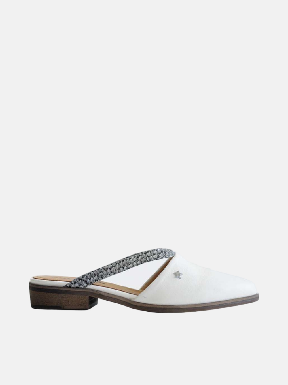MULES CUBANAS FREE1010 WHITE