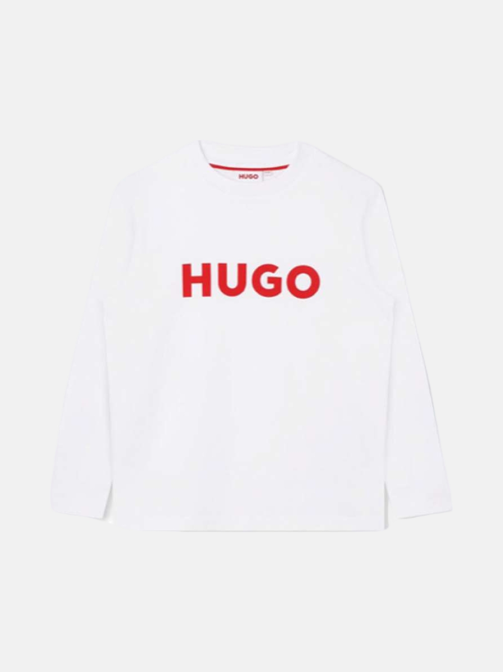 LONGSLEEVE HUGO G25131 WHITE Y