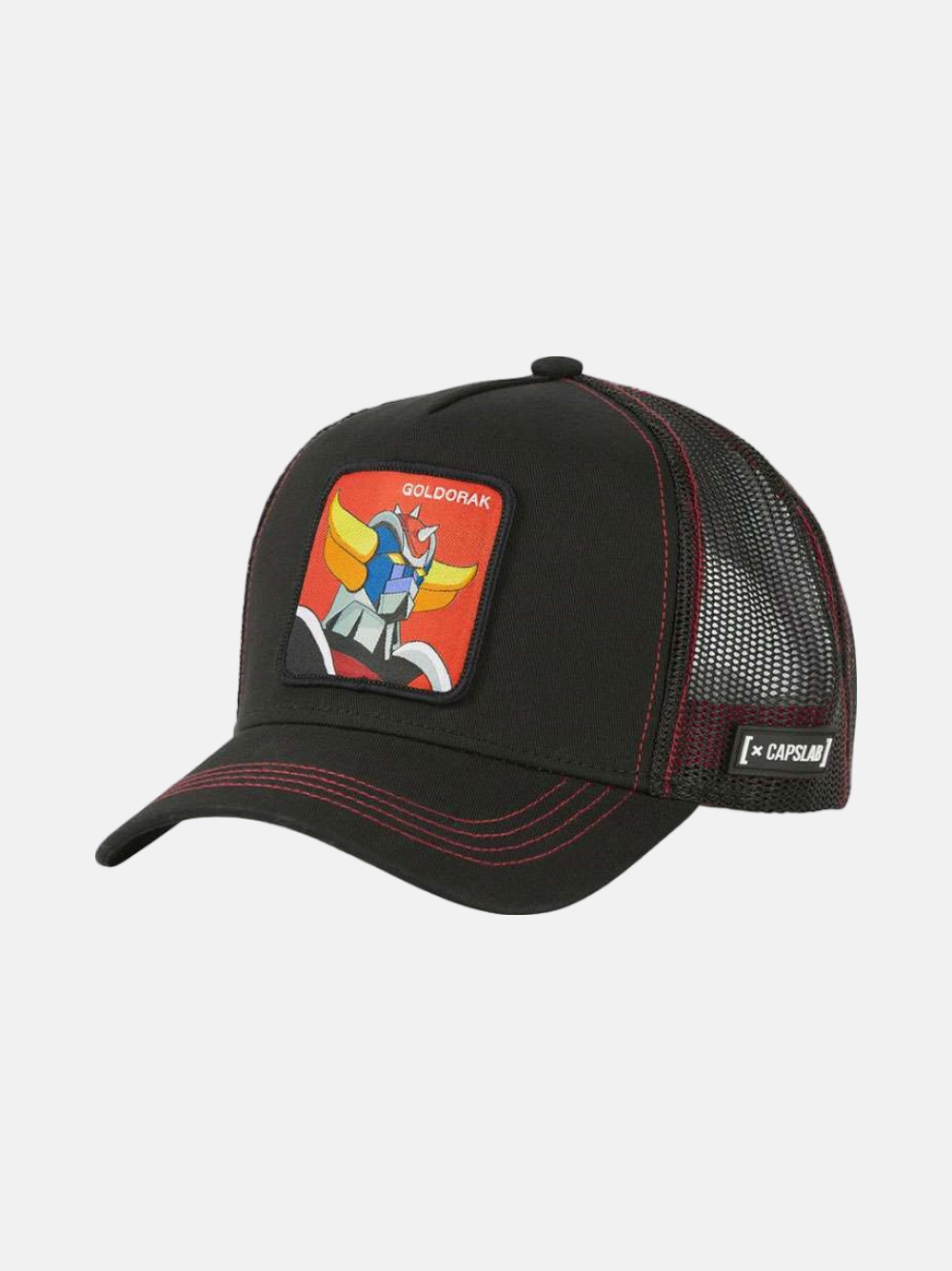 BONÉ CAPSLAB GOLDORAK BLACK/RED